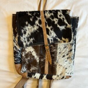 Myra bag Cowhide Backpack